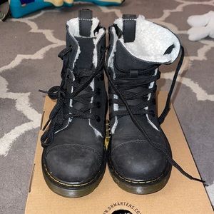 Dr marten Aimlitia boys combat boots.